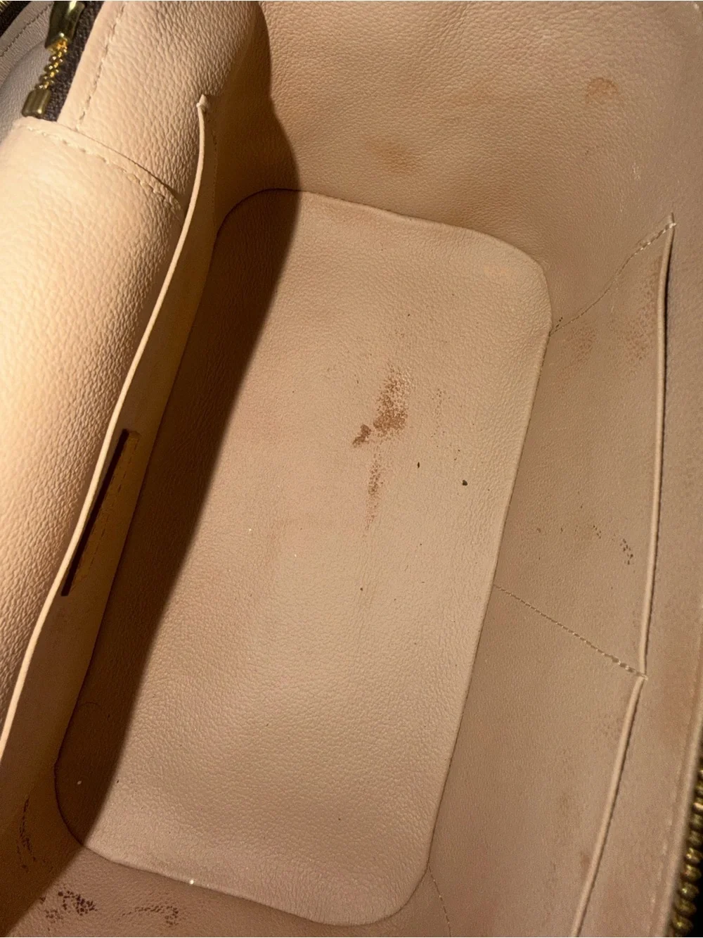 Louis Vuitton Monogram Cosmetic Case in Brown and Tan
